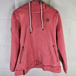 Naketano Alaska Chicks Pullover Hoodie Womens XL Winter Outdoor Gorpcore Casual